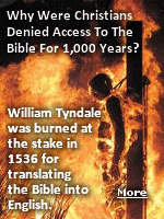 The Catholic Church actually discouraged the populace from reading the Bible on their own, a policy that intensified through the Middle Ages and later, with the addition of a prohibition forbidding translation of the Bible into native languages.